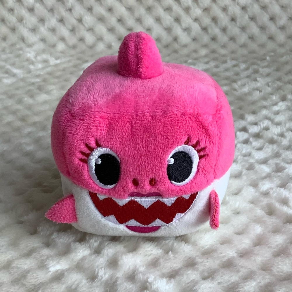WowWee Pinkfong Plush Pink Singing Baby Shark Stuffed Animal Musical Toy